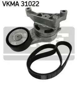 VKMA 31022 SKF Поликлиновой ременный комплект